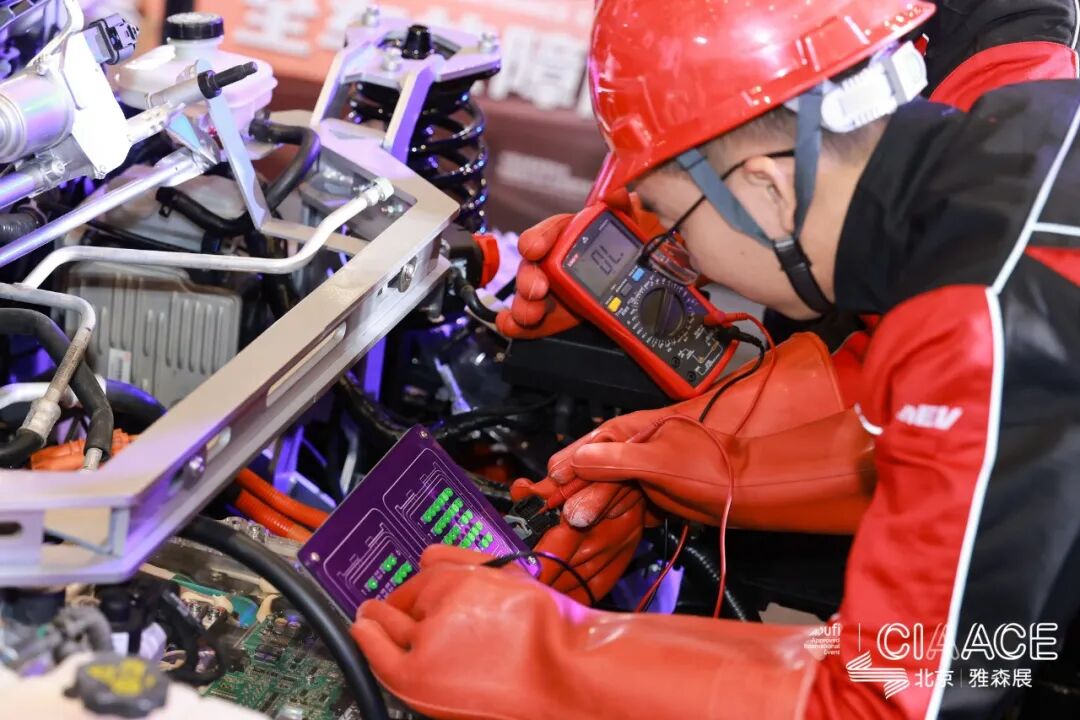 CINEVE 2026 | Intense Competition! The China New Energy Vehicle Maintenance Training Institutions Skills Competition in Full Swing