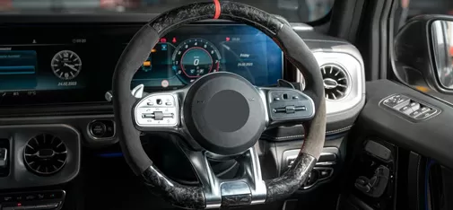 Carbon Fiber Steering Wheel Upgrade