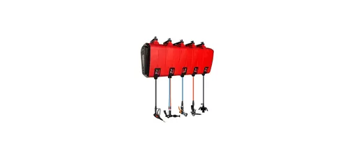 Wall-Mounted Car Wash Gun Storage Rack