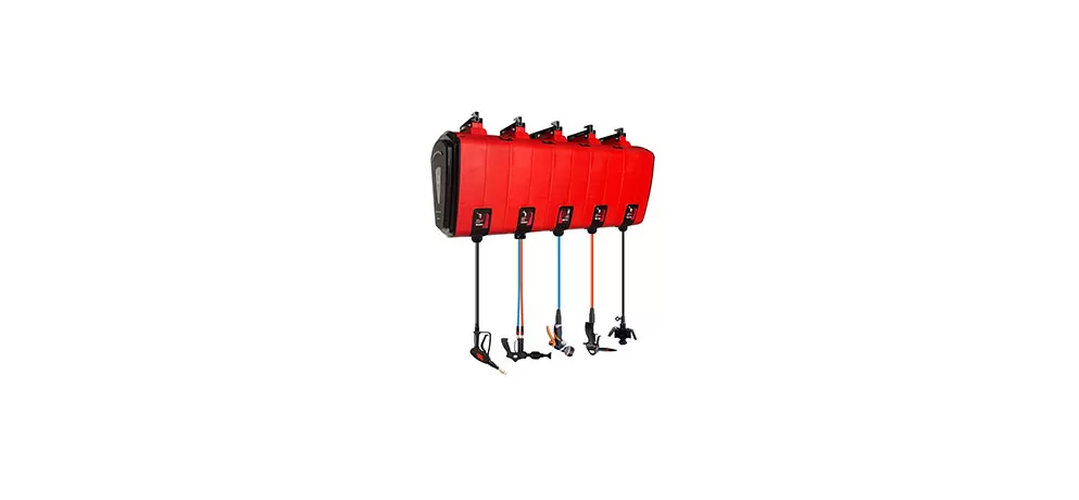 Wall-Mounted Car Wash Gun Storage Rack
