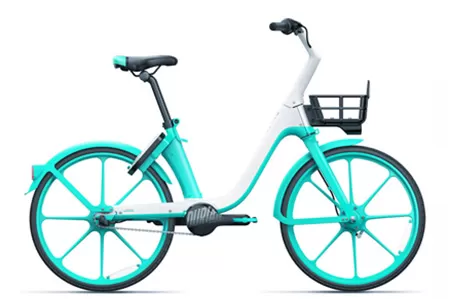 Usage: Scan the QR code to unlock: park indesignated areas