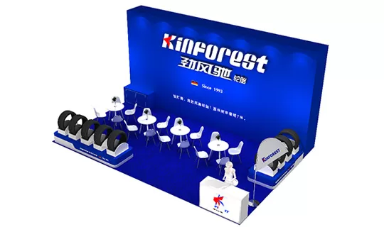 Get a Free Tire Trial on Site! KINFOREST Tires Debuts at AIT Dongguan Auto Modification Expo!