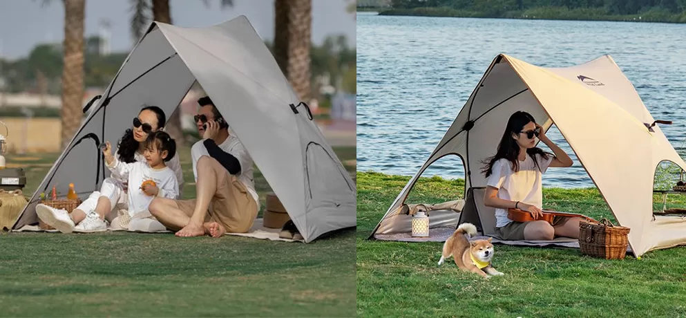 Quick-Pop Sunshade Tent