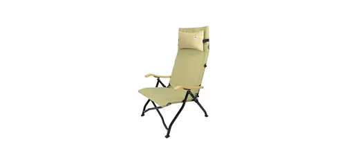 Spacious Beach Chairs with Foldable Backrests