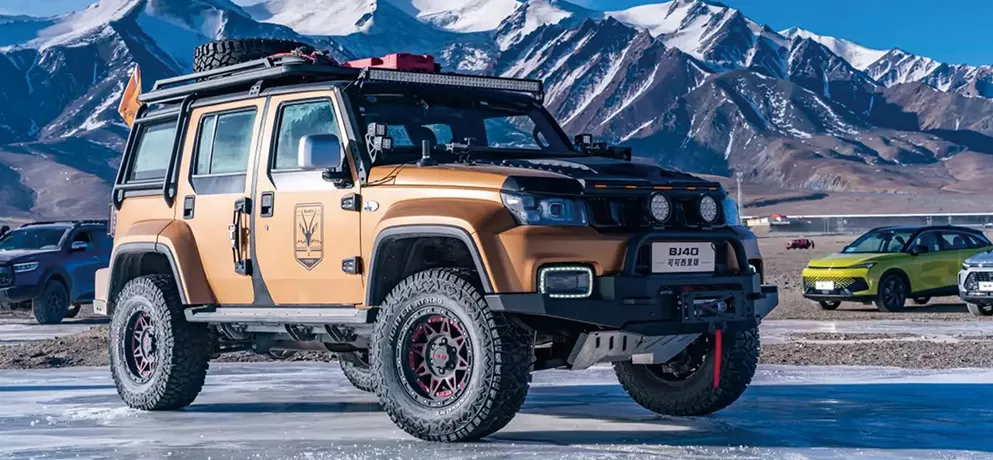 Beijing BJ40 Gasoline Edition Electric Pump Auxiliary Fuel Tank