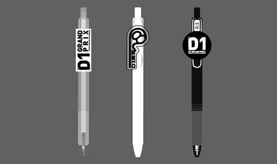 D1 GRAND PRIX Acrylic Sliding Mechanism Click Pen