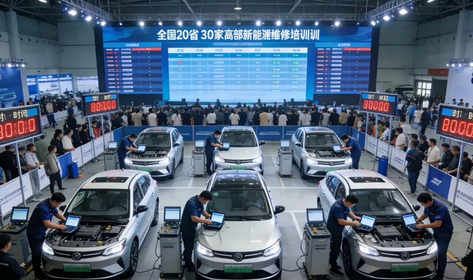 CINEVE 2026: International Delegations Gather to Witness China’s Top New Energy Vehicle Maintenance Technologies in Action