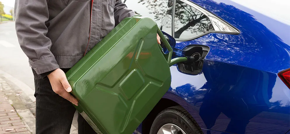 20L Vertical Metal Oil Drum