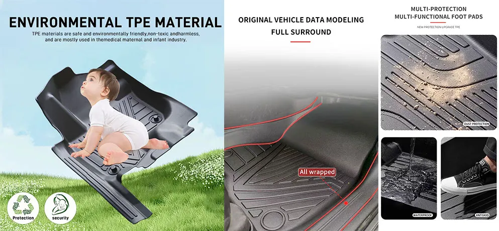 TPE Full-Coverage Car Floor Mats