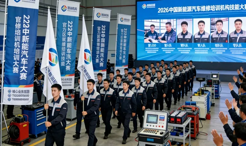2026 NEV Maintenance & Repair Skills Competition Kicks Off in Beijing:  22 Institutions from 11 Provinces Compete on spot!