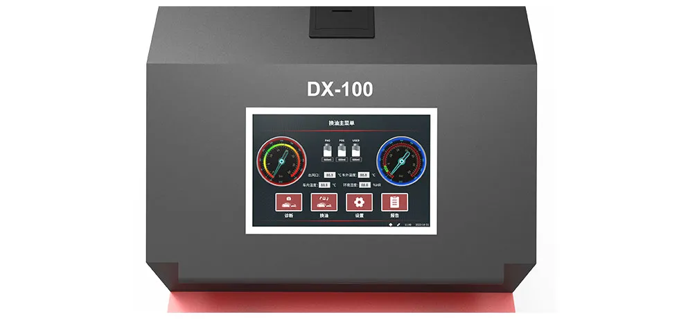 DX-100 AI Intelligent A/C Diagnostic & Renewal Machine