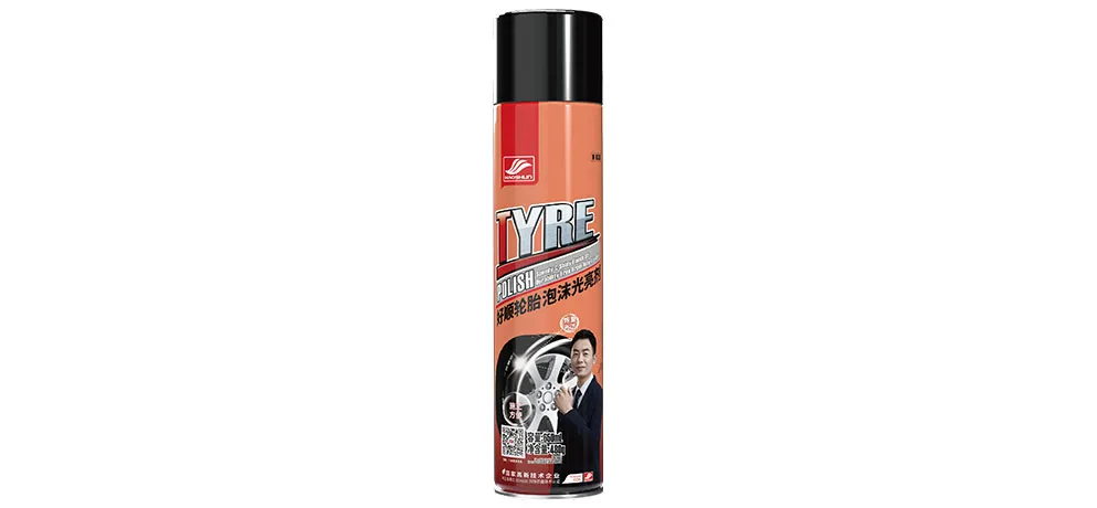 High-Foam Tire Foam Shine Spray
