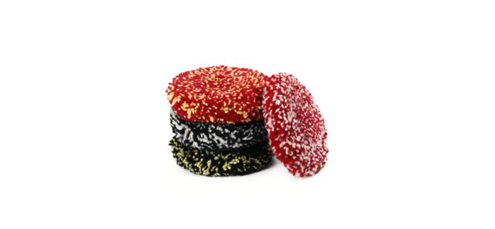 Color-Block Wool Buffing Wheel