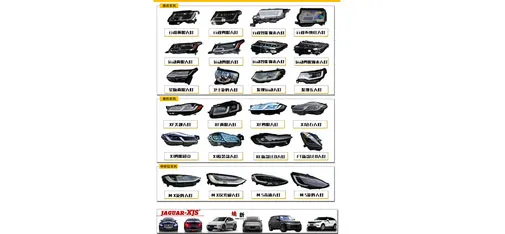 Land Rover / Tesla Series Car Headlights
