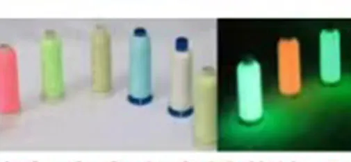 High-Visibility Luminous Embroidery Thread 150D/2-Ply for Car Emblems