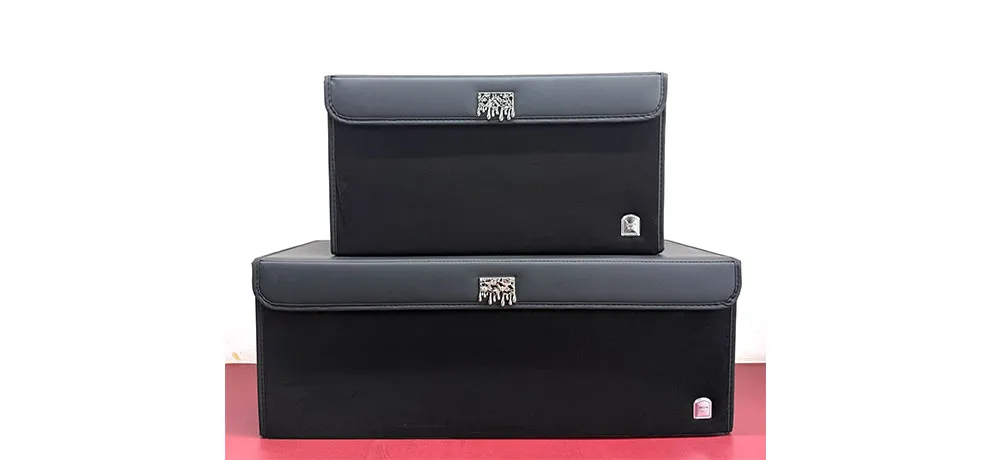 Car Storage Box – Large Capacity, Foldable Design, Convenient Storage