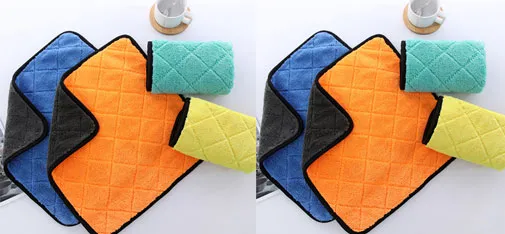 Ultrasonic Composite Coral Fleece Towel