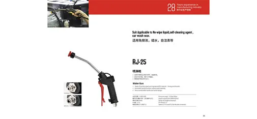 RJ-25 High Pressure Spray Gun
