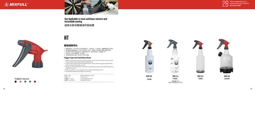 Universal Acid-Base Resistant Spray Nozzle &ndash; Ideal for Solvents, Automobile Coatings