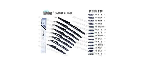 Jiadefu Multifunctional Rear Wiper