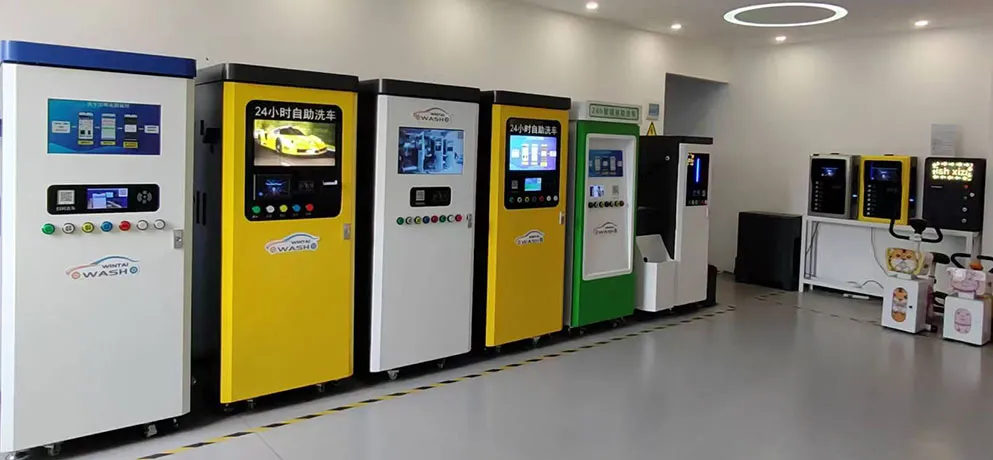 24-Hour Self-Service Car Wash Machine