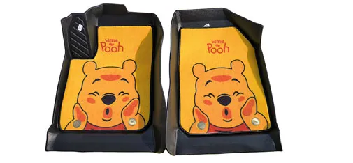 High-Edge Protective Design Floor Mat