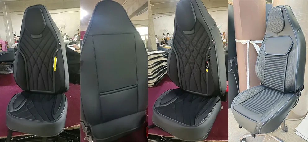 Full-wrap car seat cushion