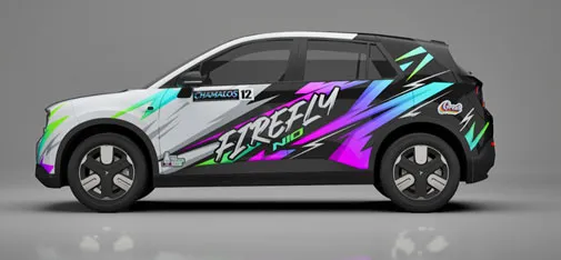 Chamalos Custom Printed Car Wrap