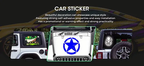 KEYASI Custom Car Sticker