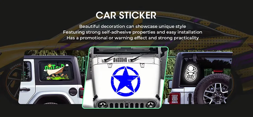 KEYASI Custom Car Sticker