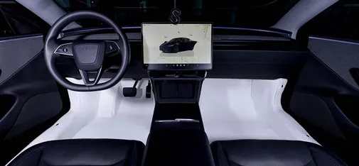 YAZHONG Car Leather Floor Mats