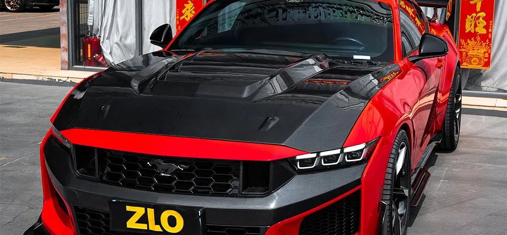 ZLO Hot-Pressed Mustang Carbon Kit