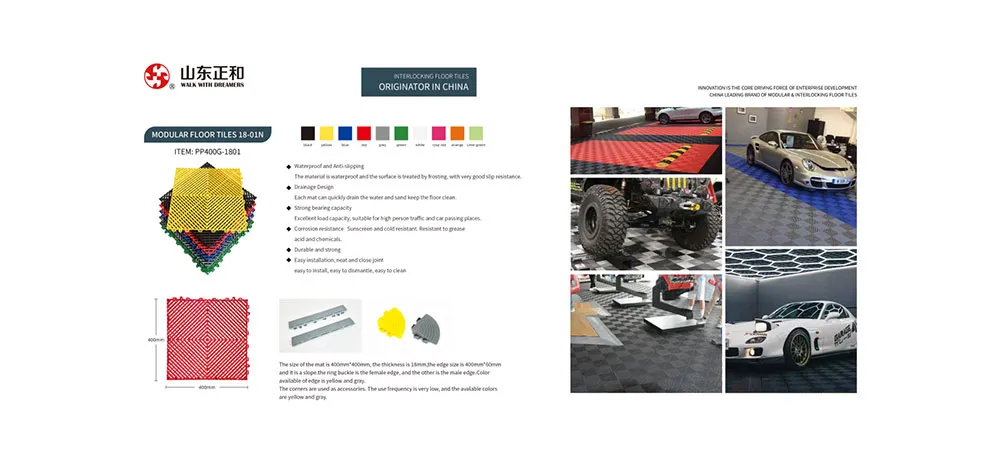 Wemats Durable Garage Floor Tiles