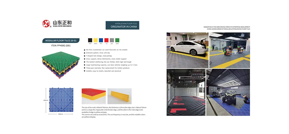 Wemats Durable Garage Floor Tiles