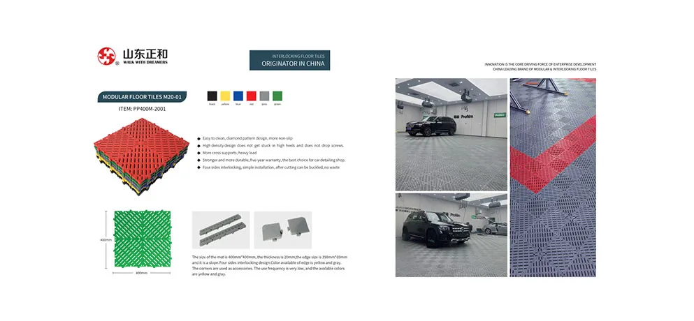 Wemats Durable Garage Floor Tiles