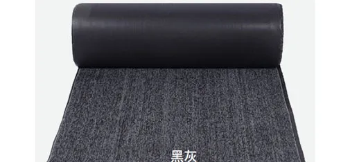 WEISHI Dark Gray PVC Floor Mats