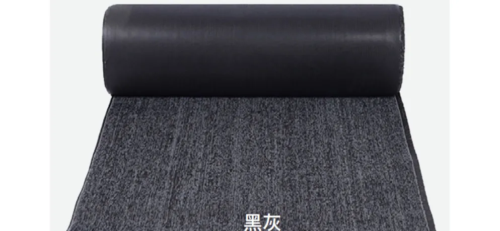 WEISHI Dark Gray PVC Floor Mats