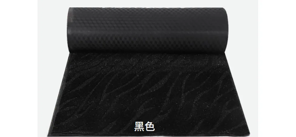 WEISHI Black Galaxy Floor Mats