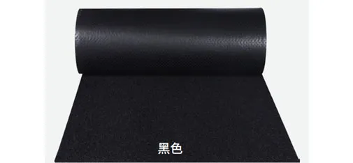 WEISHI Black Silk Loop Floor Mats