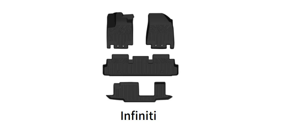 WEISHI Infiniti TPE Car Floor Mat