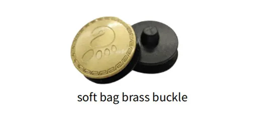 WEISHI Soft Bag Brass Buckle Floor Mat Fasteners
