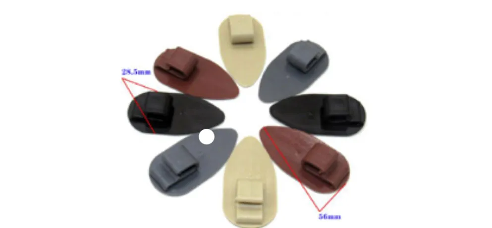 WEISHI Anti-Slip Buckle Floor Mat Fasteners