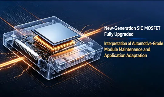 New-Generation SiC MOSFET Fully Upgraded: Interpretation of Automotive-Grade Module Maintenance and Application Adaptation