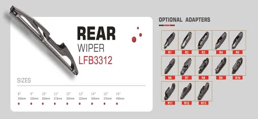 LIJIE LFB3312 Rear Windshield Wiper
