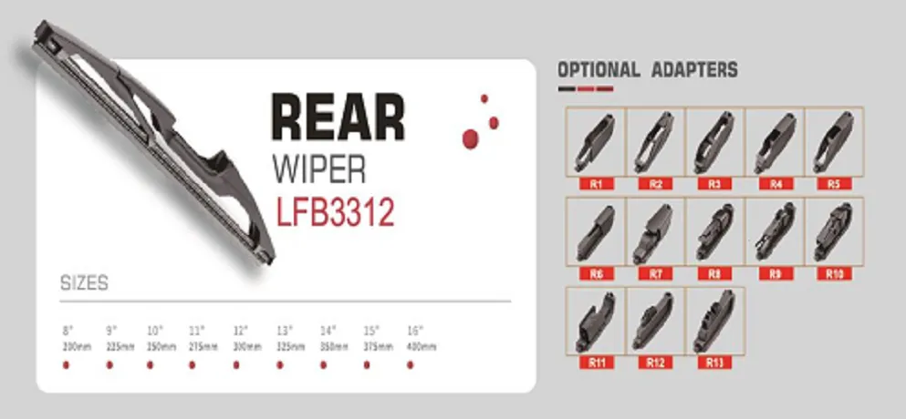 LIJIE LFB3312 Rear Windshield Wiper