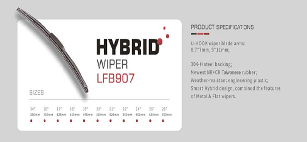 LIJIE LFB907 Hybrid Windshield Wiper