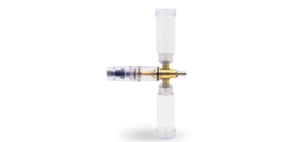 Car Sir Transparent Dual-Head Suction Concentrate Bottle