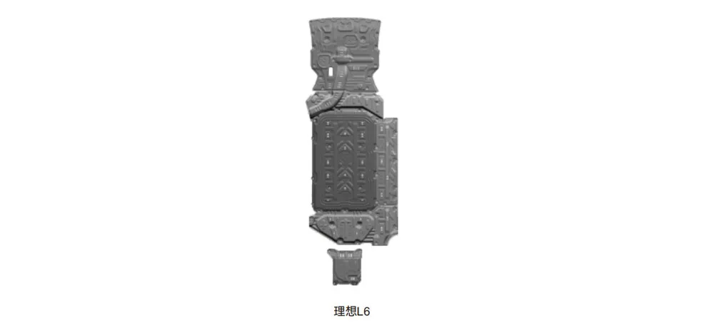 HEDUN Li Auto L6 Underbody Protection Plate