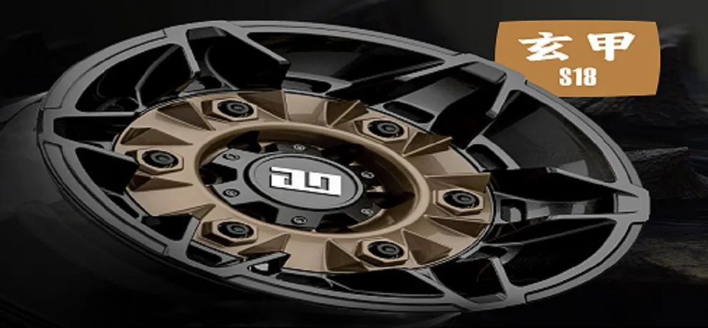AOWHEELS Xuanjia S18 Bronze Car Wheel Rim