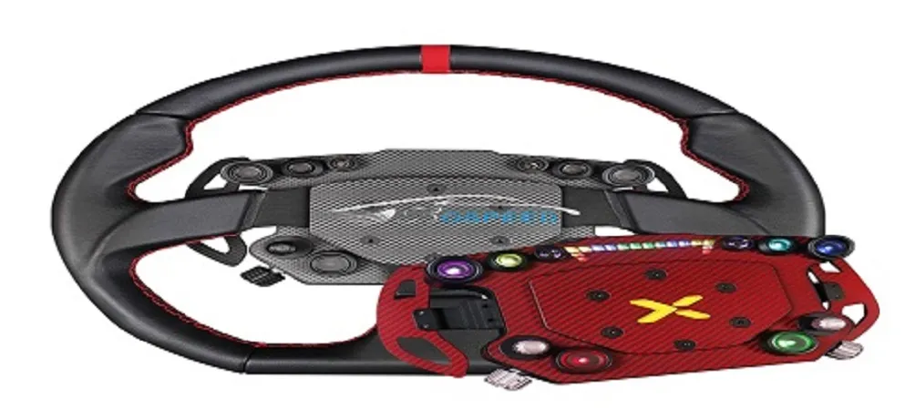 Bospeed Red Stitching Leather Racing Steering Wheel